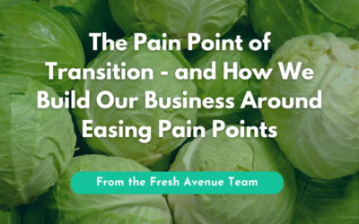 The Pain Point of Transition – and How We Build our Business Around Easing Pain Points
