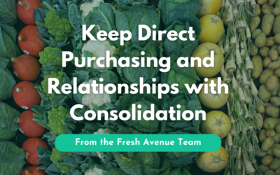 Keep Direct Purchasing and Relationships with Consolidation