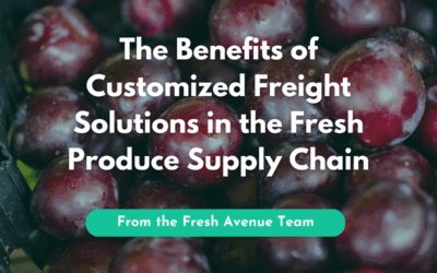 The Benefits of Customized Freight Solutions in the Fresh Produce Supply Chain